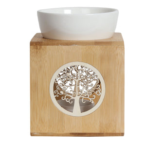 Zen Bamboo Wax Burner